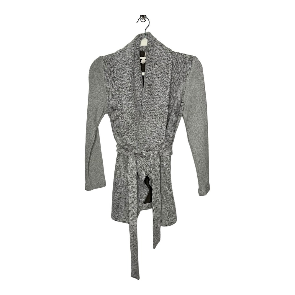 Anthropologie Dolan Sweater Women's Petite Small Belted Knit Cardigan Jacket